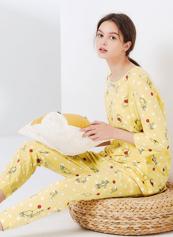 Disney Winnie The Pooh Maternity & Nursing Pyjama Set