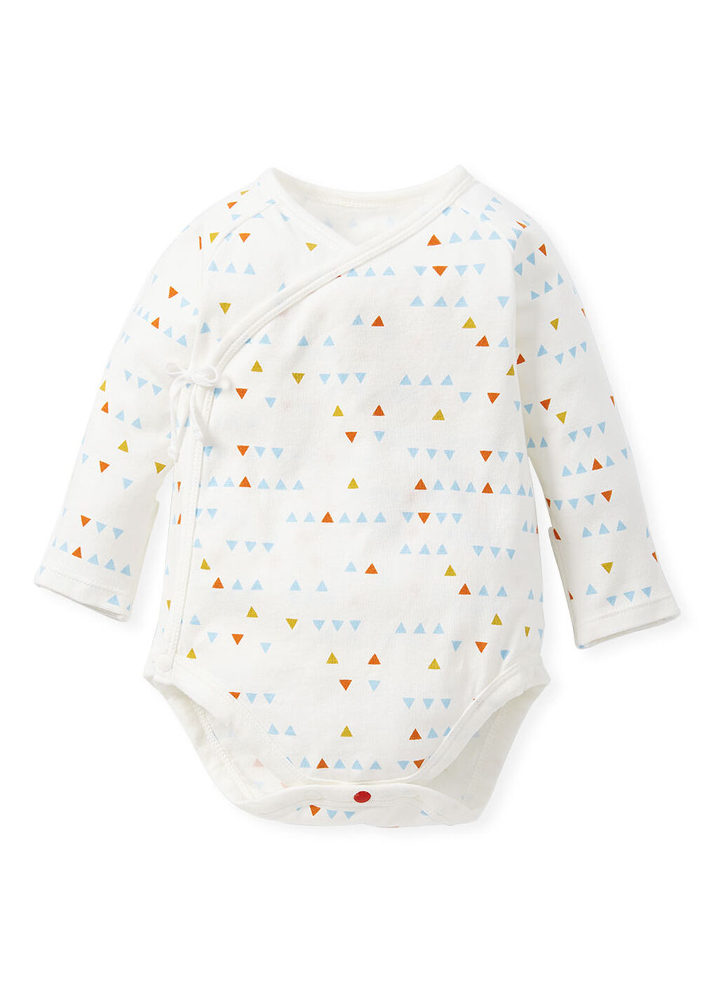 Geometry Newborn Cotton Long Sleeve Bodysuit 2 Pack, , hi-res image number 2