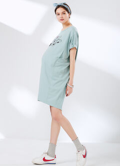 Disney Mickey & Minnie Maternity & Nursing Long Top, , hi-res