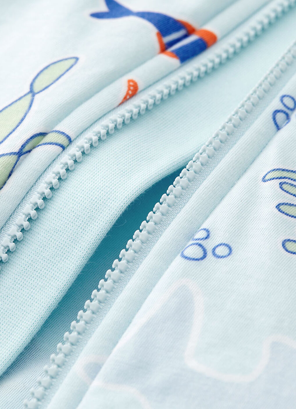 Lightweight Optimum Temp. Sleep Suit-Sea World, , hi-res image number 4