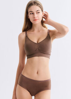 Ultra Breezy Seamless Maternity & Nursing Bra, , hi-res