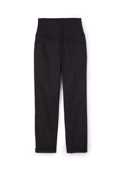 Cotton Maternity Slim Pants, , hi-res