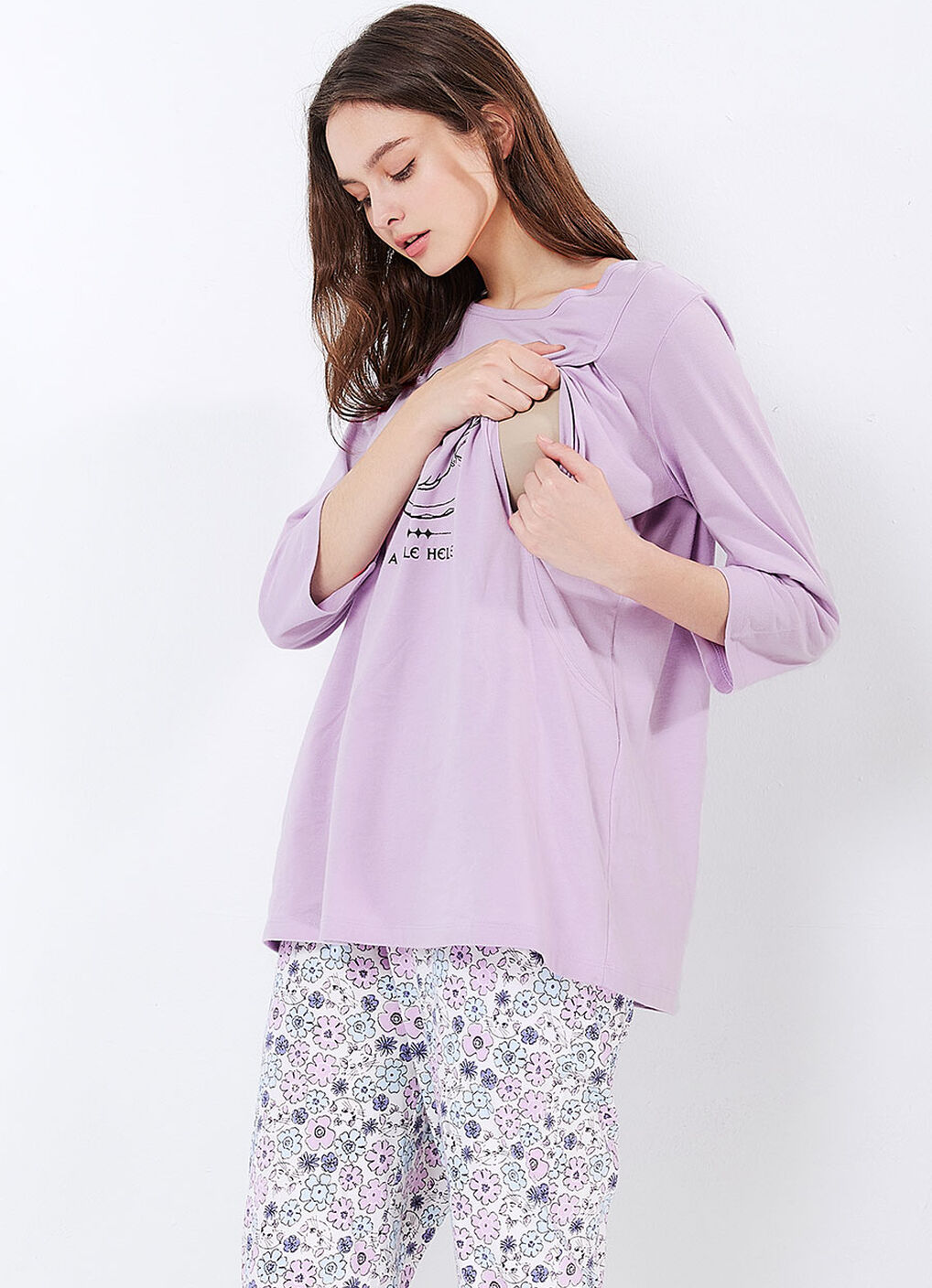 Disney Aristocats Maternity & Nursing Pyjama Set, , hi-res image number 2