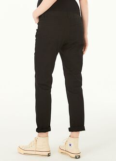 Cotton Maternity Slim Pants, , hi-res
