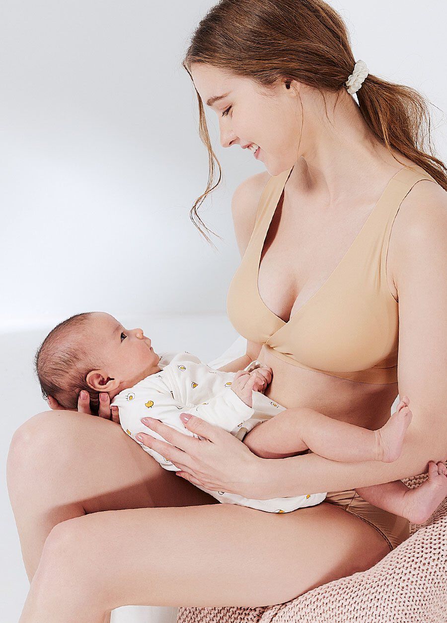 Silky Crossover Nursing Maternity Wireless Bra – Buy Online