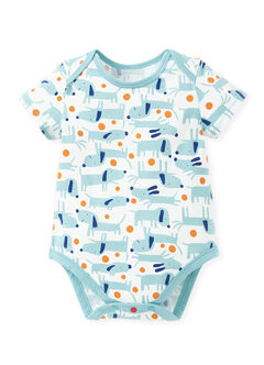 Puppy Baby Cotton Short Sleeve Bodysuit 2 Pack, , hi-res