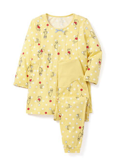 Disney Winnie The Pooh Maternity & Nursing Pyjama Set, , hi-res