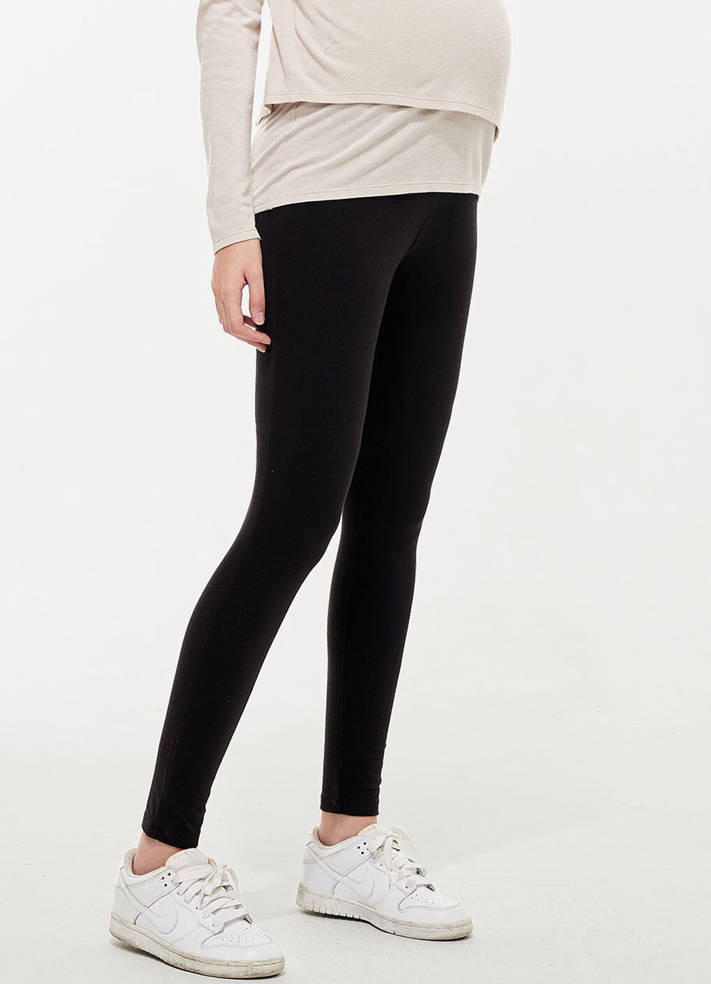 Maternity Yoga Thermal Full-Length Leggings, , hi-res image number 0