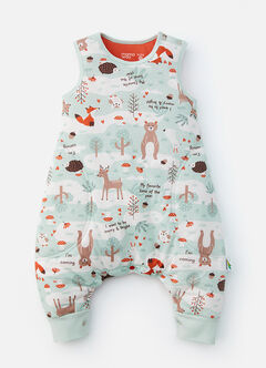 All Seasons Optimum Temp. Sleep Suit-Forest Animals, , hi-res