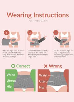 (New) Ergonomic Maternity Support Belt, , hi-res