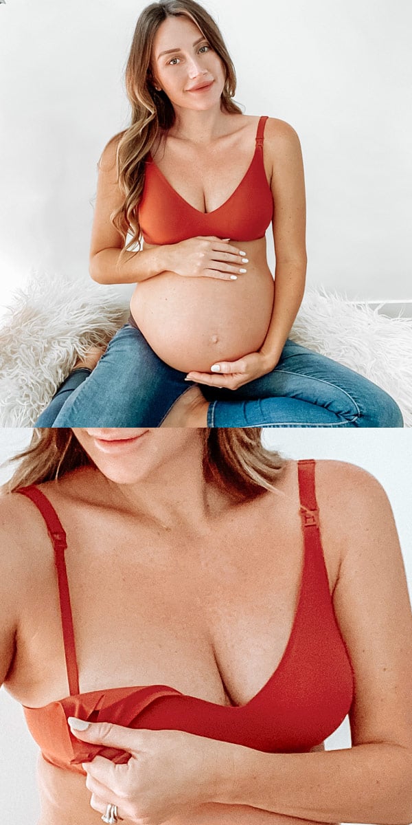 Ultra Silky Crossover Sleeping & Nursing Bra