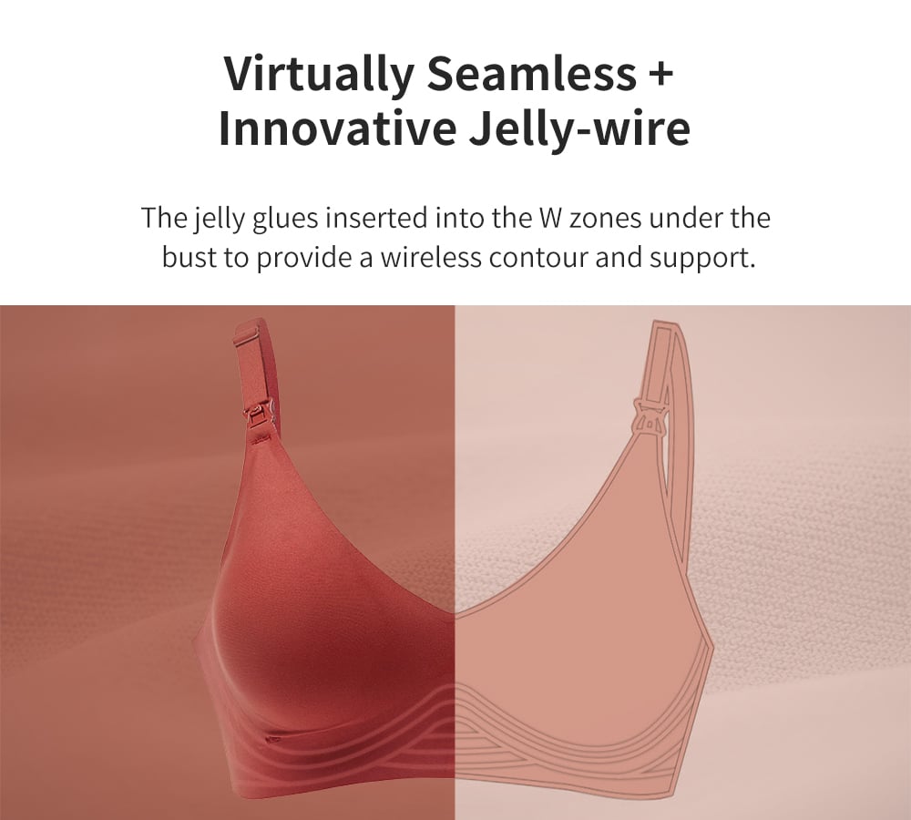 Ultra Silky Crossover Sleeping & Nursing Bra