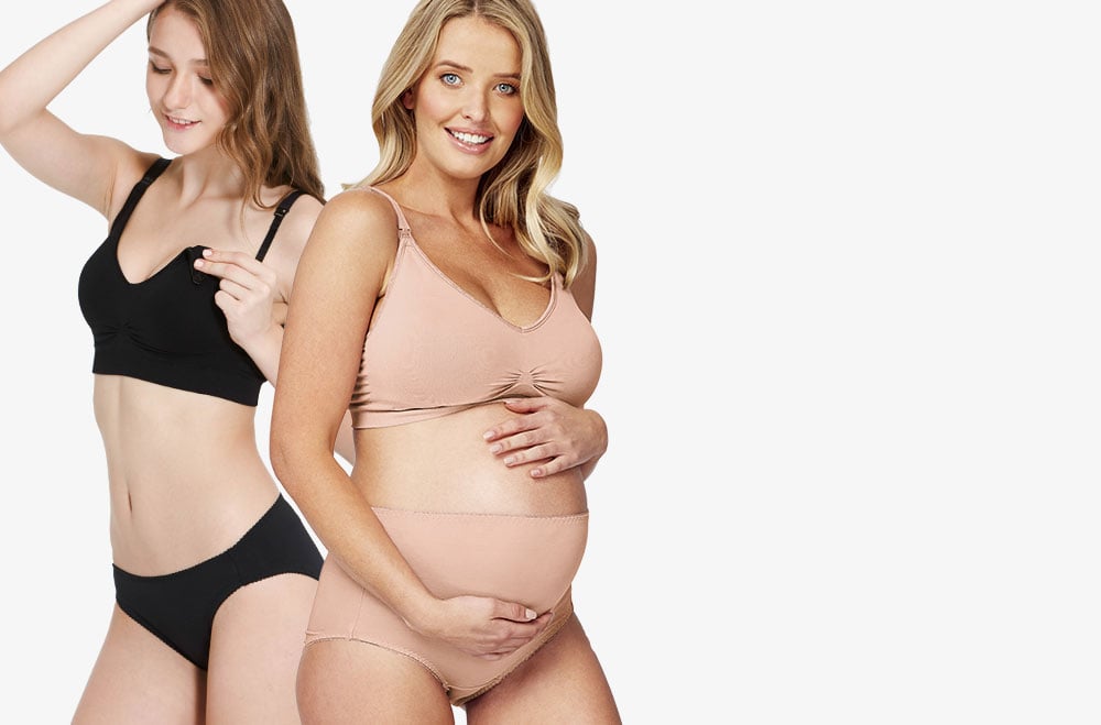 Antibacterial Maternity High-Rise Briefs (2 Pack) Antibacterial Maternity High-Rise Briefs (2 Pack)