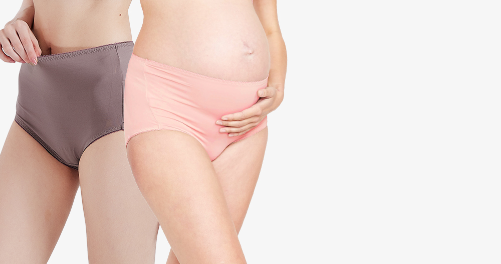 Antibacterial Maternity High-Rise Briefs (2 Pack) Antibacterial Maternity High-Rise Briefs (2 Pack)