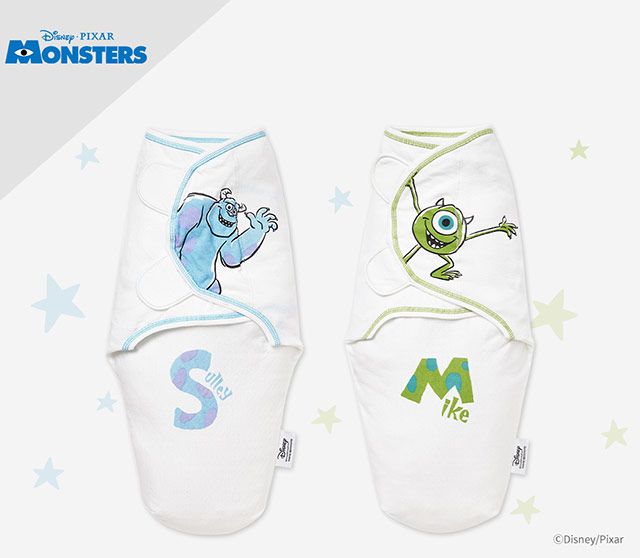 Disney Monsters Inc Cocoon Swaddle Wrap 2 Pcs Pack Disney Monsters Inc Cocoon Swaddle Wrap 2 Pcs Pack