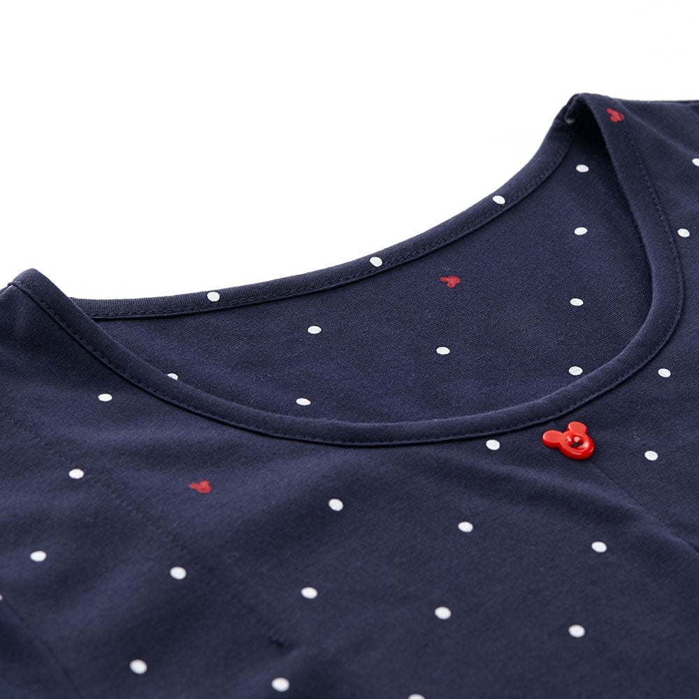 Mickey Dotty Maternity & Nursing Pyjama Dress Mickey Dotty Maternity & Nursing Pyjama Dress