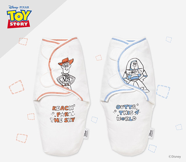 Disney Toy Story Cocoon Swaddle Wrap 2 Pcs Pack Disney Toy Story Cocoon Swaddle Wrap 2 Pcs Pack