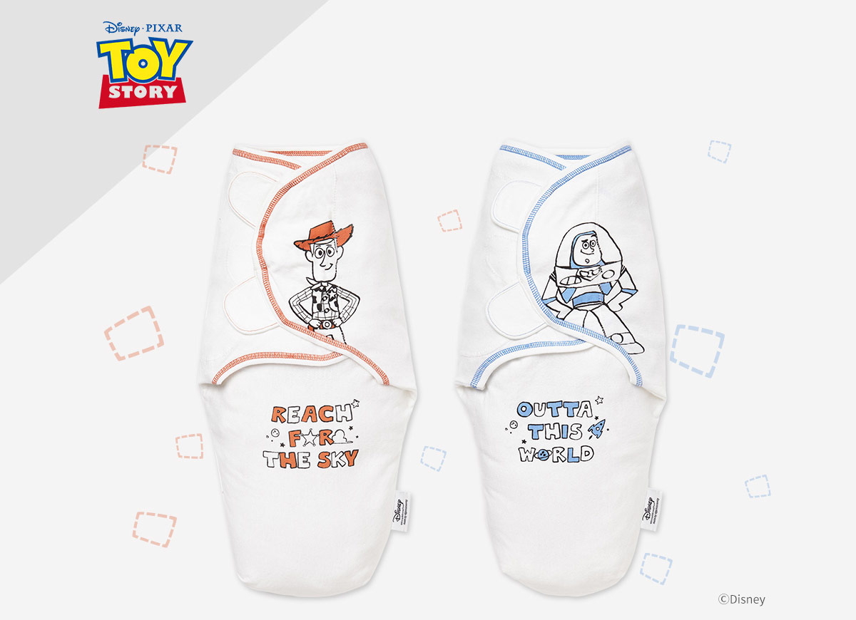 Disney Toy Story Cocoon Swaddle Wrap 2 Pcs Pack Disney Toy Story Cocoon Swaddle Wrap 2 Pcs Pack