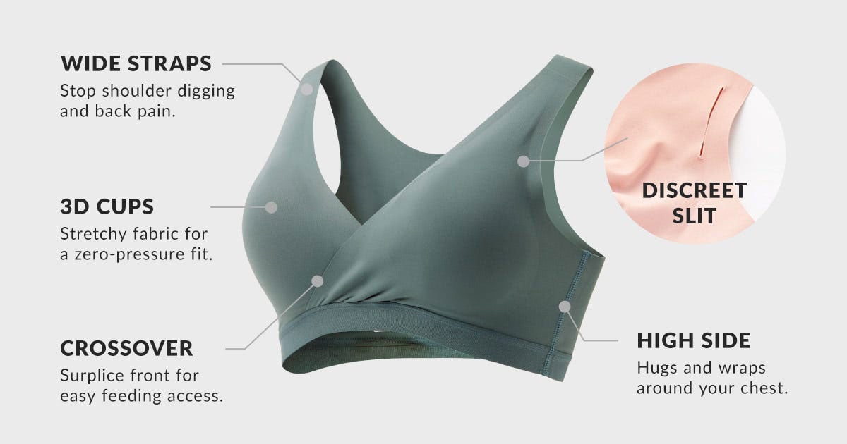 Ultra Silky Crossover Sleeping & Nursing Bra Ultra Silky Crossover Sleeping & Nursing Bra