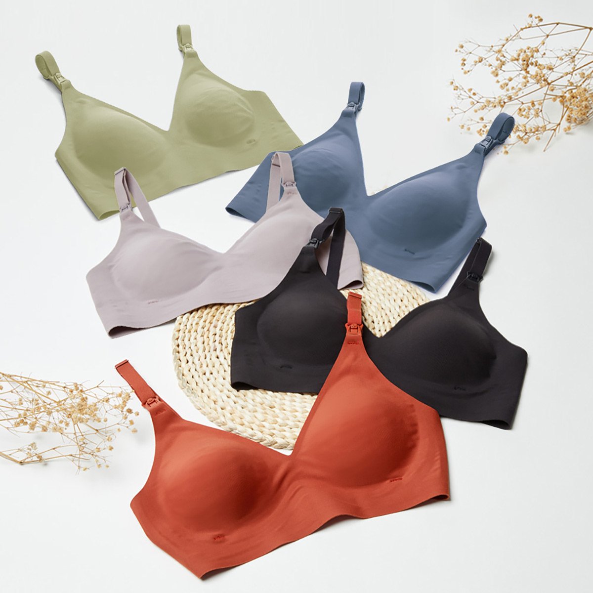 Ultra Silky Crossover Sleeping & Nursing Bra